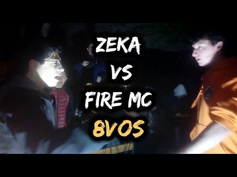 Donde se Cruzan los Mic: ANIVERSARIO 2018 / 8vos / ZEKA vs FIRE MC