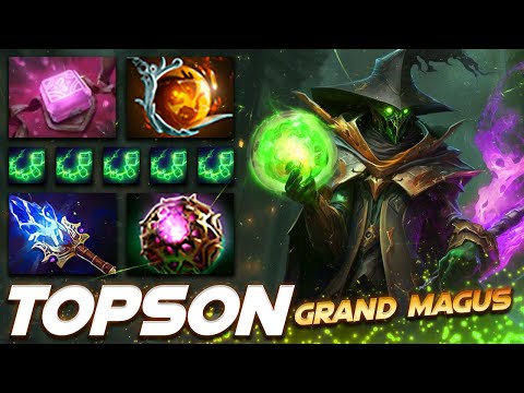 Topson Rubick Grand Magus - Dota 2 Pro Gameplay [Watch & Learn]