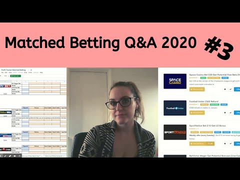 Matched Betting Q&A | Diary #3 | Profit, Spreadsheets & Reload Offers
