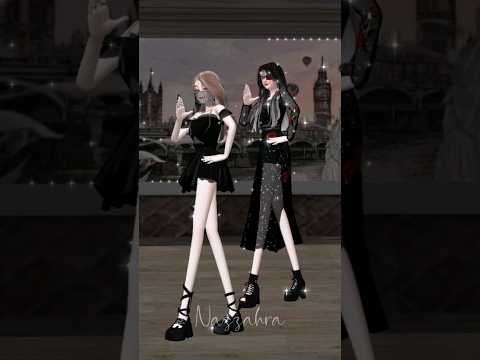 꽃 (FLOWER) - JISOO dance [ Black Ver ] #Nazzahra #Nazeera #jisoo #blackpink #flower #zepeto #shorts