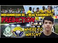Mohammedan SC vs Real Kashmir FC | Where to Watch | I-League Prediction 2022 | MSC vs RKFC