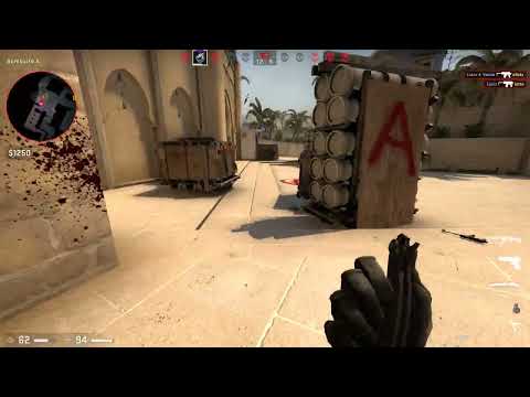 Liazz 1vs2 MP9 clutch Grayhound vs 00NATION - ESL Pro League Season 17