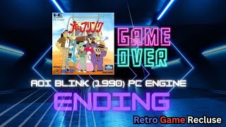 AOI Blink (1990) Hudson Soft PC Engine Turbografx ending [Retro Gaming]