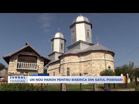 Un nou paroh pentru biserica din satul Poienari