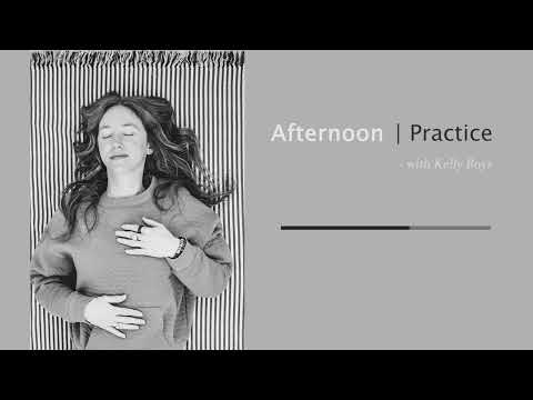 Quick Afternoon Practice with Kelly Boys - Relax Physical, Emotional, and Mental Tension🧡