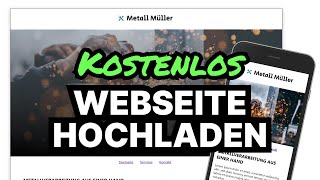 Webseite kostenlos auf dem Server hosten + eigene Domain | Tutorial für Anfänger