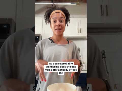 Have you ever wondered why egg yolks are different colors?