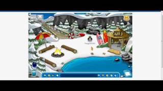 preview picture of video 'Club Penguin how to get the silver surfboard'