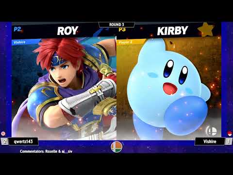 Vishire (Roy) vs qwertz143 (Kirby) - Smash Ultimate @ LXG 24
