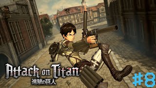 Gunshots - Attack on Titan 2 Final Battle - Part 8 - No Commentary Walkthrough