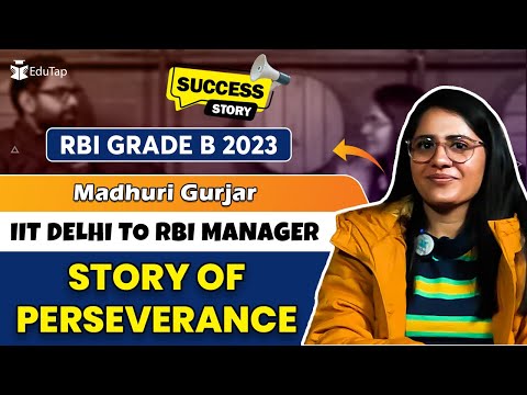 RBI Grade B Topper Interview | RBI Grade B Preparation Strategy | How To Crack RBI | EduTap Guidance