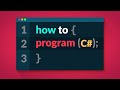 HOW TO PROGRAM Getting Started