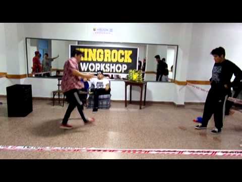 KING ROCK BATTLE-semis- BBOY SÓNICO vs BBOY LIO . parte 1/2