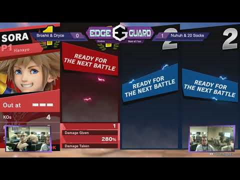Broshii & Dryce vs Nuhuh & 20Socks - Edge Guard 20 Doubles RR