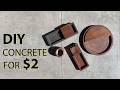 Easy And Cheap Concrete DIYs