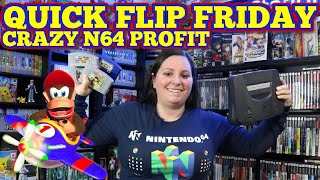 Quick Flip Friday...Nothing but NINTENDO 64 STUFF!! My Collecting Journey. Episode 6.