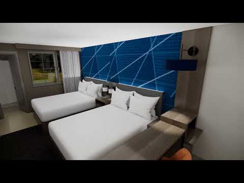 Comfort Suites Baton Rouge LA -  Rise &Shine - Double Queen Suite Walkthrough - AmeriFab Intl