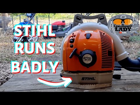 Stihl BR550 Carburetor Kit and Fuel Filter - How to