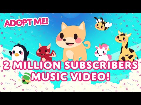 TWO MILLION SUBSCRIBERS MUSIC VIDEO!! 🎉 PEACOCK GIVEAWAY! 🦚 Adopt Me! on Roblox