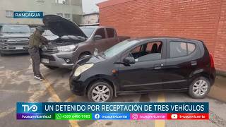 En Rancagua, Detenido por receptación y recuperación de tres vehículos con encargo por robo