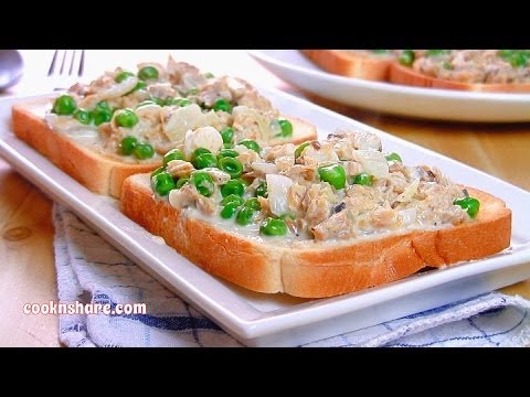 Cream of Salmon on Toast