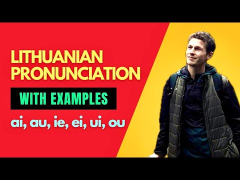 Lithuanian Pronunciation Lesson | How to Pronounce Diphthongs