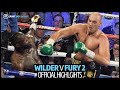 Deontay Wilder V Tyson Fury 2 Fight Highlights