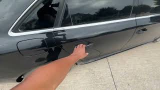 How To Manually Open Audi S4/A4 Trunk