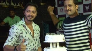 Shreyas Talpade Celebrates His Birthday At Promotion Of Baji
