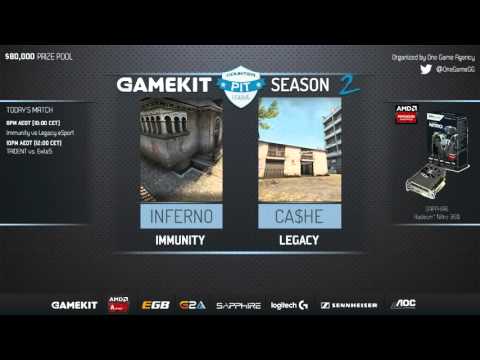 GAMEKIT.COM Counter Pit League Season 2 - Team Immunity vs. Legacy eSports - Game One
