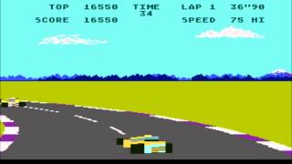 Pole Position for the Atari 8-bit family