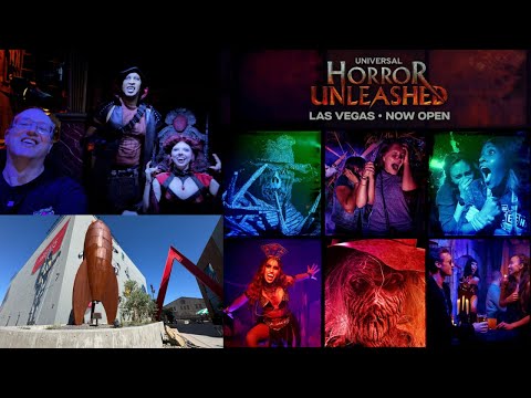 Walkthrough of ALL houses at Universal Horror Unleashed Las Vegas, NV