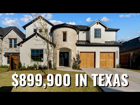 What $900,000 Gets You in Dallas-Fort Worth - Luxury Home Tour