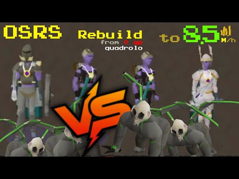 OSRS Rebuild from NOTHING🪙 TO 8.5M/h in 15 hours! Chapter 1