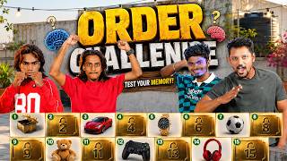 Download lagu 🧠A Huge MEMORY TEST! with a Twist! 😂 | ORDER CHALLENGE 🤯 #youtube mp3