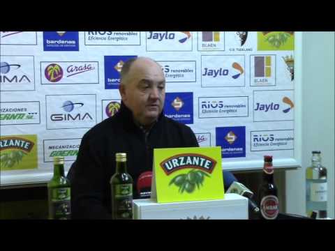 Tudelano 1 - 0 Pontevedra. Declaraciones de Míguez y Mandiola