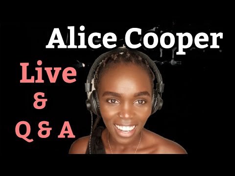 Alice Cooper - Live and Q&A | REACTION