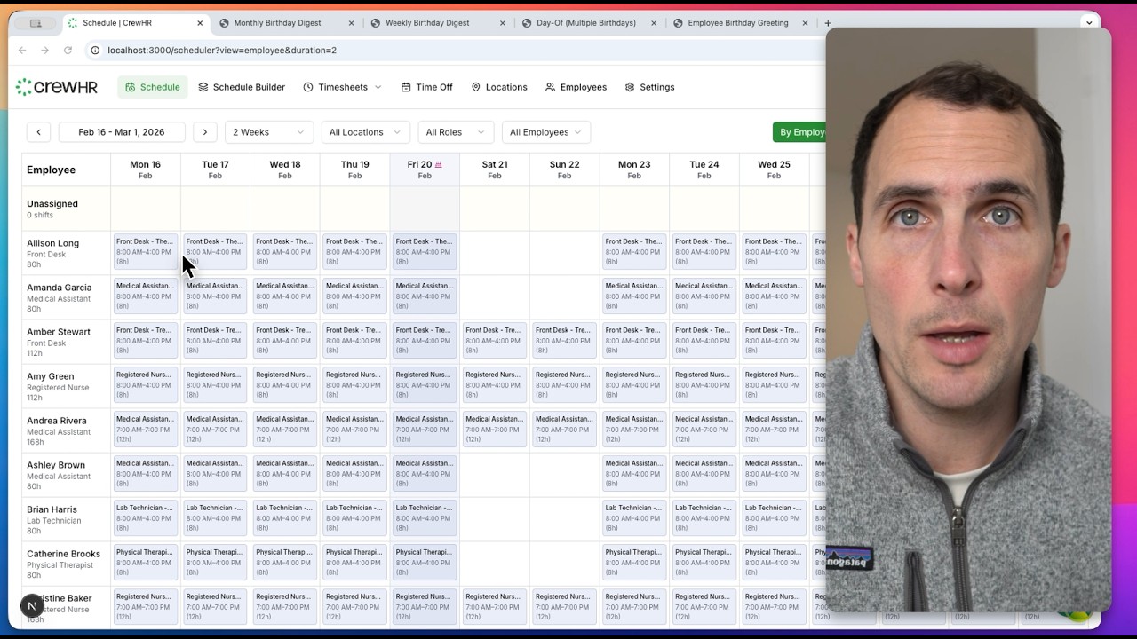 Employee Birthday Reminders thumbnail