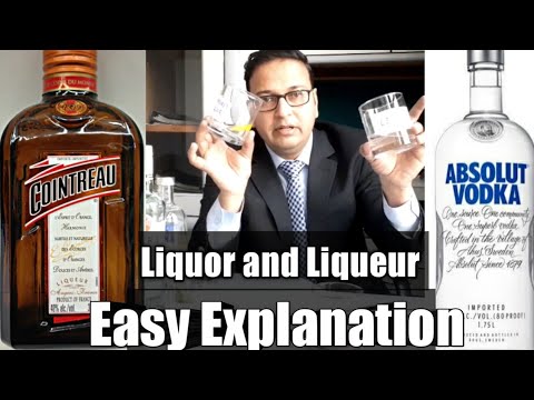 Diferença entre Licor e Licor. Explicação fácil!!!