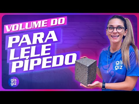VOLUME DO PARALELEPÍPEDO