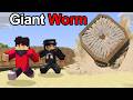 If You See The GIANT WORM DWELLER Run Away FAST In Minecraft