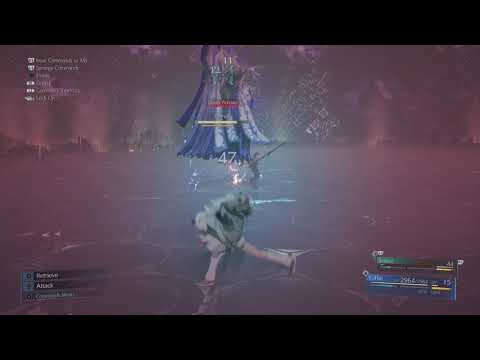 FINAL FANTASY VII REMAKE INTERmission Ramuh Summon Boss Fight