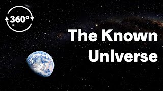 The Known Universe in 360° #datavisualization