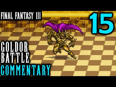 Golden Boi: Final Fantasy III Pixel Remaster Walkthrough Part 15 - Goldor Boss Battle