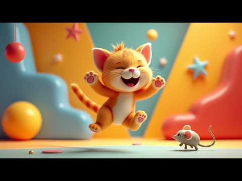 🐱🎶 🌼 Misu explora el jardín – Música infantil para cantar y jugar