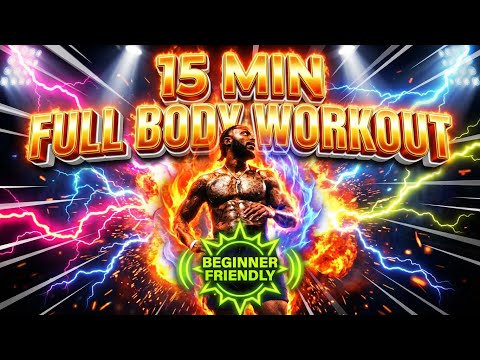 15 Minute FULL BODY Fat Loss Workout (Beginner Friendly | Bodyweight Only)