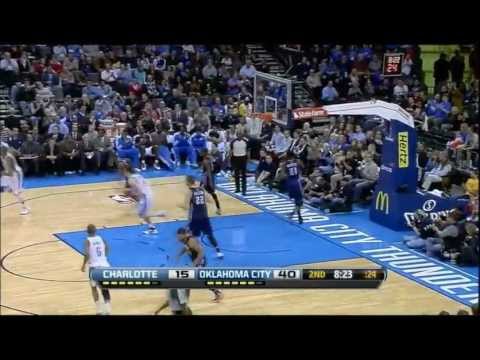 Kevin Durant vs Bobcats (Full Highlights) [26.11.2012]