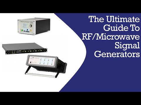 Considerations When Buying an RF/Microwave Signal Generator | Webinar