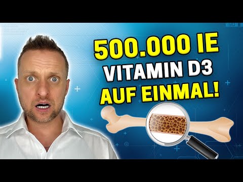 Studie: Das passiert bei 500.000 IE Vitamin D3 AUF EINMAL (erschreckend)