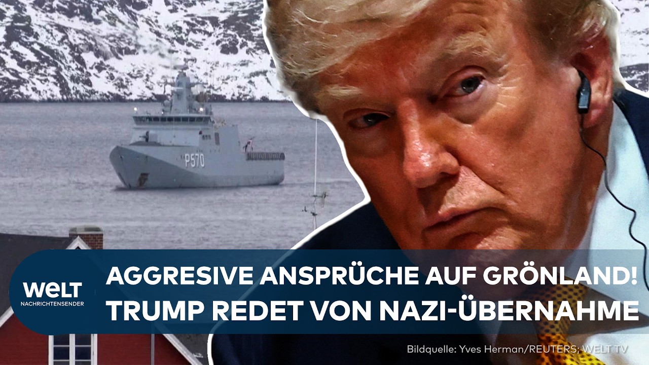 NATO-GIPFEL: Trump spricht von Nazi-Übernahme – Aggressive Ansprüche auf Grönland! Dänemark kontert